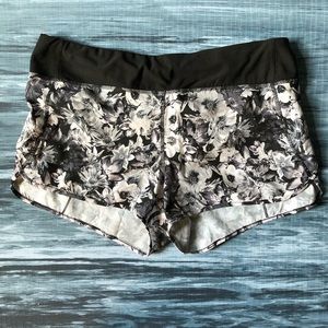 Athletic lined running shorts